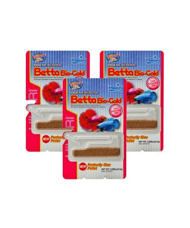 Hikari Betta Bio-Gold Baby Pellets Fish Food Bundle Bonus Pack 3 Pack