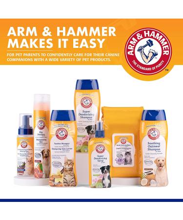 Arm & Hammer Tearless Puppy Shampoo | Gentle Tearless Dog Shampoo for Puppies | Fresh Coconut Water Scent | 16 Fl Oz - 1 Count - Buy Online on GoSupps.com