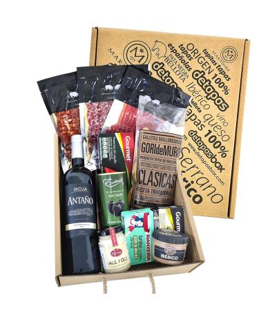 Gift Box - A Spanish Tapas Evening for Two | Gourmet Gift Idea for Friends & Food Lovers - Buy Online on GoSupps.com