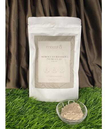Buy Meesha Moroccan Rhassoul Clay Powder 3.5 oz | Detoxifying Skin & Hair Cleansing | DIY Face Masks Shampoo & Scrubs - Buy Online on GoSupps.com