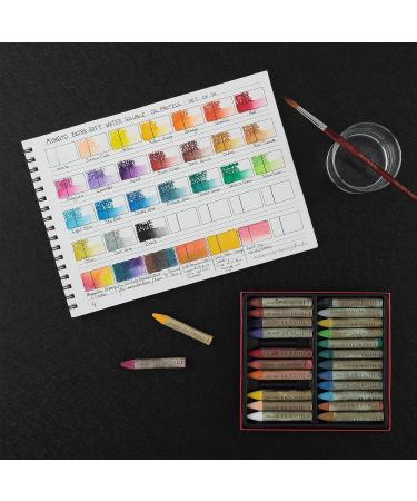 HG Art Concepts Painters Color Diary - 9x12 Spiral-Bound Swatch Book for Watercolor & Mixed Media - Buy Online on GoSupps.com
