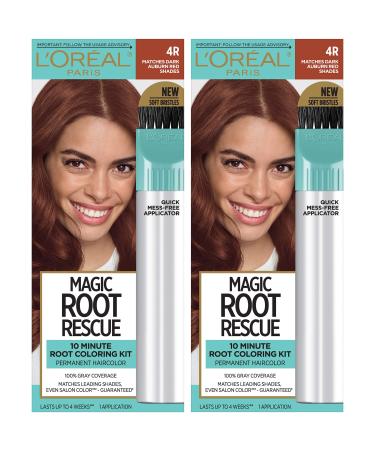 Root Rescue Dark Auburn Red 4R 2PK