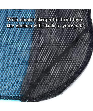 Zweitea Waterproof Raincoat for Medium & Large Dogs | Reflective Windproof Rain Jacket with Mesh Lining | Optimal Protection for Outdoor Hiking & Wet Days | Blue 5XL - 1 Pack - Buy Online on GoSupps.com