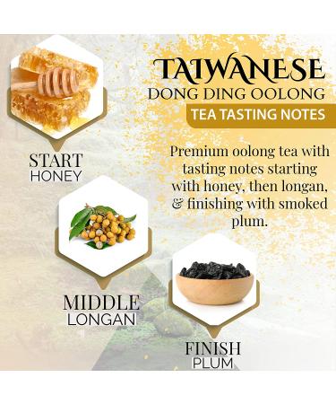 Organic Dong Ding Oolong Tea Bags - Hand Crafted, Powerful Antioxidant & Biodegradable - T SECRETEA Fireside Story - 15 Count Pack - Buy Online on GoSupps.com