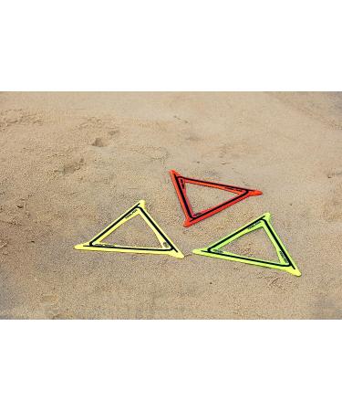 Wahu TriBlade Green Boomerang - Soft Lightweight Flying Toy for Right or Left-Handed Users - Buy Online on GoSupps.com