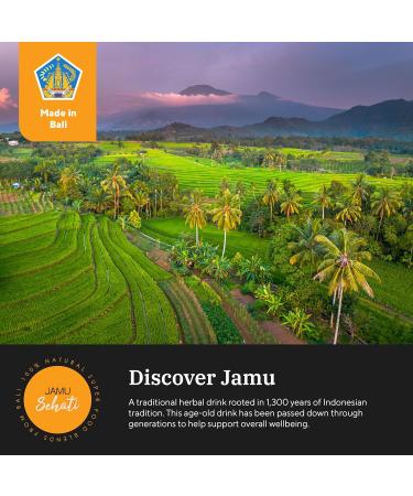 JAMUSEHATI Sleep Natural Superfoods Blend from Bali Containing Ginger Nutmeg Cinnamon and Star Anise Cylinder (300g) Sleep Cylinder - Buy Online on GoSupps.com