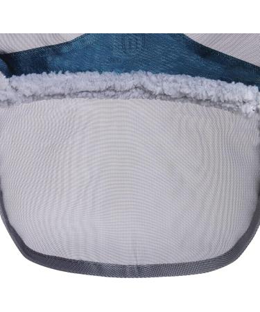 Harrison Howard Caremaster Pro Horse Fly Mask - Large Eye Space Long Nose Ears UV Protection - Dresden Blue - Shop Internationally! - Buy Online on GoSupps.com