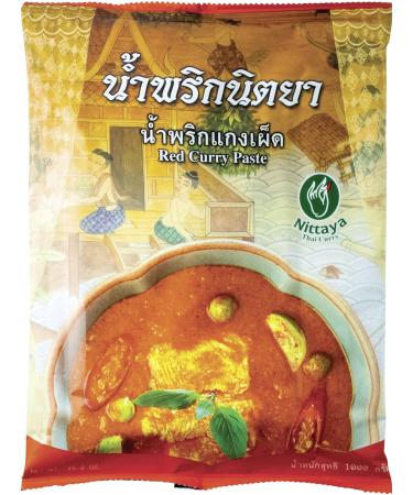 Nittaya - red curry paste - (1 x 1 kg)