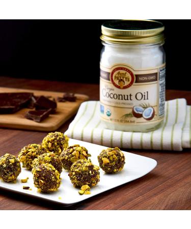 Aunt Patty's Unrefined Virgin Coconut Oil - 12 Ounce - Buy Online on GoSupps.com