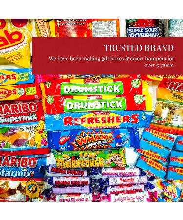 The Little Sweet Shop Minimalist Gold Label Retro Sweets Hamper: Premium Gift Box Packed with a variety of Old-Fashioned Candy for Birthdays Christmas Get Well Soon for Him for Her Boys & Girls - Buy Online on GoSupps.com