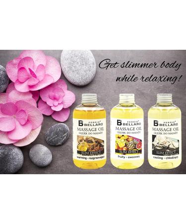 Buy FERGIO BELLARO Slim Effect Massage Oil 200ml - Relaxing & Soothing for International Shipping - Buy Online on GoSupps.com