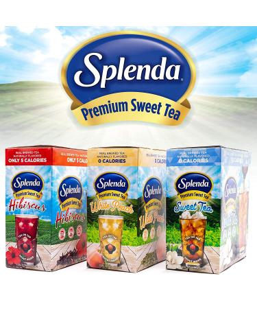 SPLENDA Premium Hibiscus Tea On Tap - 1 Gallon Bag In Box Ready to Drink Liquid - 128 Fl Oz - Buy Online on GoSupps.com
