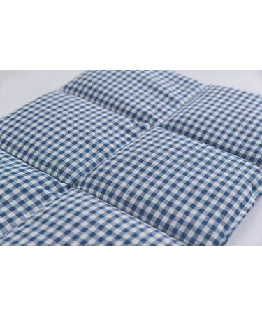 Large Giraffe Rapeseed Pillow 40x30cm - 6-Chamber Blue & White Thermal Back & Abdominal Support - Buy Online on GoSupps.com