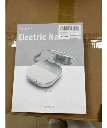Madenia Electric Nail Master TouchPro 35000 RPM - Professional Nail File Set for Manicure & Pedicure with HD Display & 6 Bits - Ideal for Art Nails - International Shipping Available - Buy Online on GoSupps.com