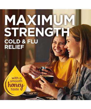 Good Sense Nighttime Honey Severe Cold & Flu Relief Liquid - 12 fl oz - Buy Online on GoSupps.com