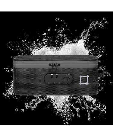 Kulbi Blackbox Smell Proof Stash Box - Triple Layers, Waterproof, Heavy Duty Lock - Includes 2 Bags - Buy Online on GoSupps.com