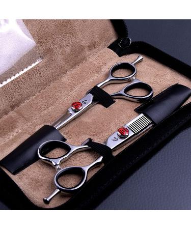 Tokko Shears Katana Classic Professional 6.5 Shear Set - Premium 440C Japanese Steel Thinning Scissors for Barbers and Salon Professionals - Buy Online on GoSupps.com