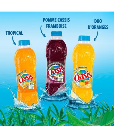 Oasis Tropical 1L - 100% natural ingredients - Buy Online on GoSupps.com