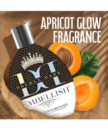 Brown Sugar Embellish Cloud Bronzer Tanning Lotion 600X Double Dark Cloud Bronzer with Mattifying Complex Copper Peptide & Hyaluronic Acid 13.5 Fl Oz - Buy Online on GoSupps.com