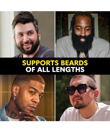 Beard Club Derma Roller & Biotin Beard Growth Spray - 540 Titanium Microneedles for Optimal Beard Care & Growth - Vitamin B7 & B5 Infused - Perfect for Men & Women - Buy Online on GoSupps.com