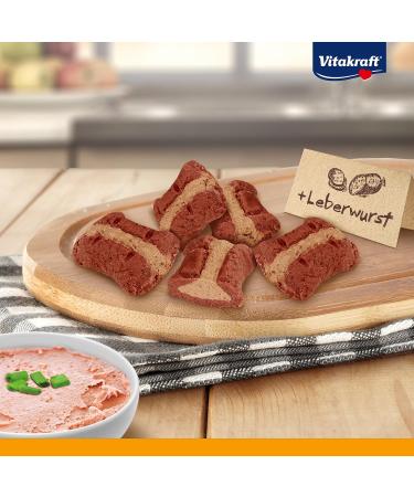 Vita Power Tree Bits for Dogs - High Meat Liver Sausage Treats Grain & Sugar-Free Perfect for Rewards & Training (120g) - Buy Online on GoSupps.com