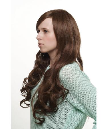 WIG ME UP SA038-3017 | Very Long Wavy Brown Brunette Ladies Wig - Shop Internationally | Best Quality & Style - Buy Online on GoSupps.com