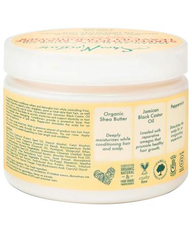 Shea Moisture Jamaican Black Castor Oil Leave-In Conditioner 11.5 oz - Odorless Hydrating Hair Care for All Hair Types - 1 Pack - Buy Online on GoSupps.com