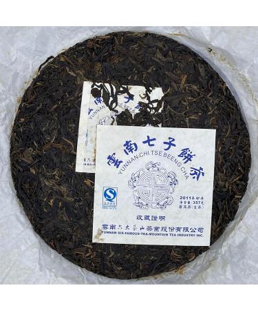 Pu-erh tea 2011 SIX FAMOUS TEA MOUNTAIN Five Blessings 357 Raw - Buy Online on GoSupps.com