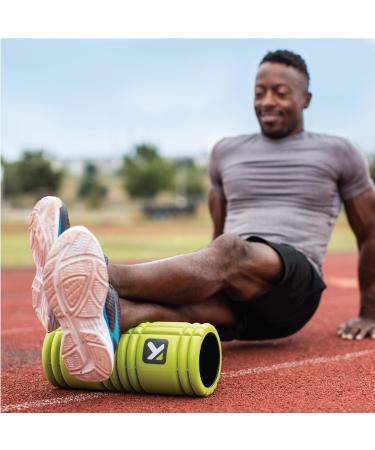 TriggerPoint Grid Fascia Roll - Compact Massage Roller for Pain Relief | Free Online Videos | Portable 13/33cm Green - Buy Online on GoSupps.com