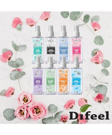 Difeel Deep Touch Body Mist Spray - Egyptian Musk 3 Ounces - Buy Online on GoSupps.com