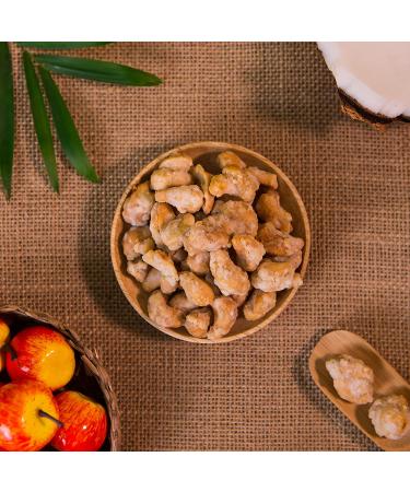 LAFOOCO Sea Salt Coconut Cashews - Premium Lightly Sea Salted Cashews with Coconut Flakes, 14.1 oz - Nutrient-Rich, High Protein Snack - Perfect Gift for Celebration and Holiday - Buy Online on GoSupps.com