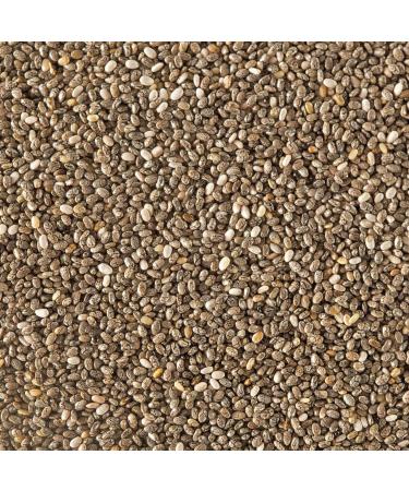 GreatVita Organic Chia Seeds 500g - Non-GMO Natural Superfood for Health & Wellness - International Shipping Available - Buy Online on GoSupps.com