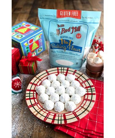 Bob's Red Mill Gluten Free 1-to-1 Baking Flour - 22oz Pack of 4 | 5.48lbs Total - Buy Online on GoSupps.com