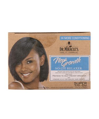 Dr. Miracle New Growth Relaxer Kit - Super