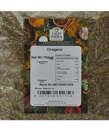 Old India Oregano 750g - Premium Quality Spice | Pack of 1 - Buy Online on GoSupps.com