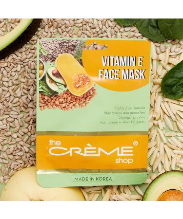 Buy The Cr me Shop Vitamin E Face Mask - Nourishing Anti-Aging Essence Sheet Mask for Acne Scars & Age Spots - Korean Skincare - Buy Online on GoSupps.com