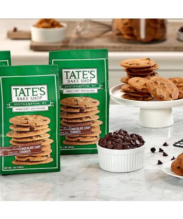 Tates Bake Shop Chocolate Chip Cookies - 4 Bags (7 oz each) | Delicious Gourmet Treats - Buy Online on GoSupps.com