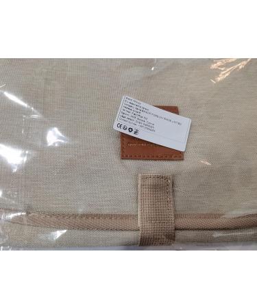 Portable Baby Changing Mat - Breathable Washable & Reusable for Infants & Toddlers | Beige Changing Blanket for On-the-Go Care - Buy Online on GoSupps.com