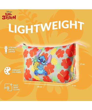 Disney Stitch Toiletry Bag - Travel Makeup Storage Organizer - Gift for Girls, Teens & Women - Buy Online on GoSupps.com