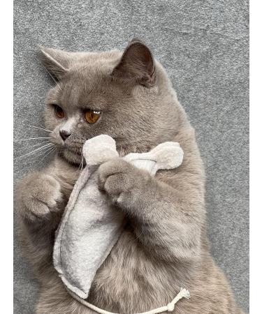Buy XL Cat Toy Mouse - Catnip Pillow & Dried Catnip for Self-Play | International Shipping - Buy Online on GoSupps.com