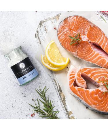 Buy Ankerkraut Coarse Sea Salt 170g in Cork Glass | Premium Table Salt for Gourmet Cooking | International Shipping Available - Buy Online on GoSupps.com
