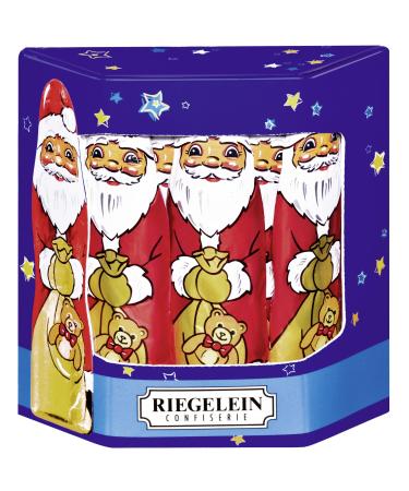 Riegelein - Solid Chocolate Santas (25g) - 10 pcs