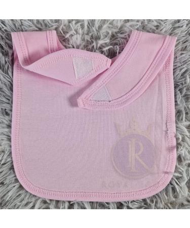 Royal Icon Baby Bibs 100% Organic Cotton | 0-6 Months & 6-12 Months | Soft Absorbent Baby Feeding Bibs | Adorable Weaning Bib for Boys and Girls | Set of 3/6/12 (3 x Pink) - Buy Online on GoSupps.com