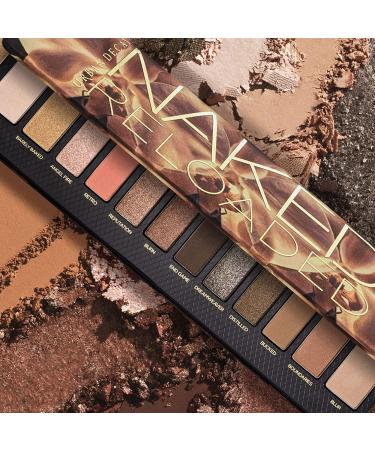 Urban Decay Naked Reloaded Eyeshadow Palette - 12 Neutral Shades with Velvety Texture and Mirror - Buy Online on GoSupps.com