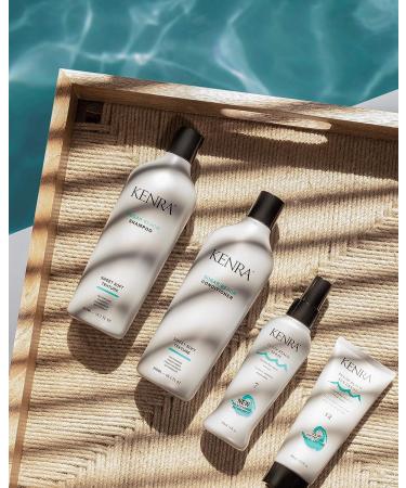 Kenra Sugar Beach Shampoo/Conditioner - Amplified Soft Waves & Moisture | Lightweight Formula for Texture & Volume | 33.8 Fl Oz - All Hair Types - Buy Online on GoSupps.com
