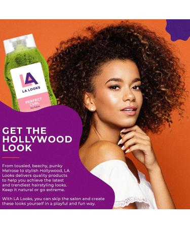 LA Looks Nutra Curl Mega Hold Gel 20oz - Long-lasting Strong Hold - Pack of 1 - Buy Online on GoSupps.com