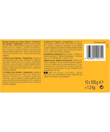Pedigree Vital Protection - Freshness sachets for adult dogs with 4 flavors in sauce 12 meal sachets of 100g - Buy Online on GoSupps.com