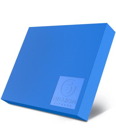 Foam Balance Pad(Large or XL),5BILLION Stability Pad for Physical Therapy,Non-Slip Exercise Balance Pad for Balance workouts,Yoga Knee Pad for Gym Fitness Stretching Pilate Blue-XL (19.615.72.4")