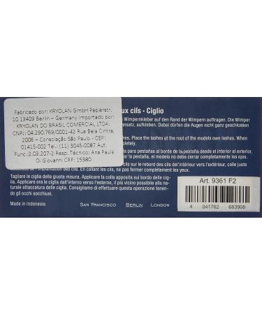 Buy Kryolan Eyelashes F2 - Premium Quality for Stunning Looks | International Shipping Available - Buy Online on GoSupps.com