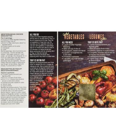 Gourmet du Village Vegetable Seasonings Recipe Box Retro 2.83g - Buy Online on GoSupps.com